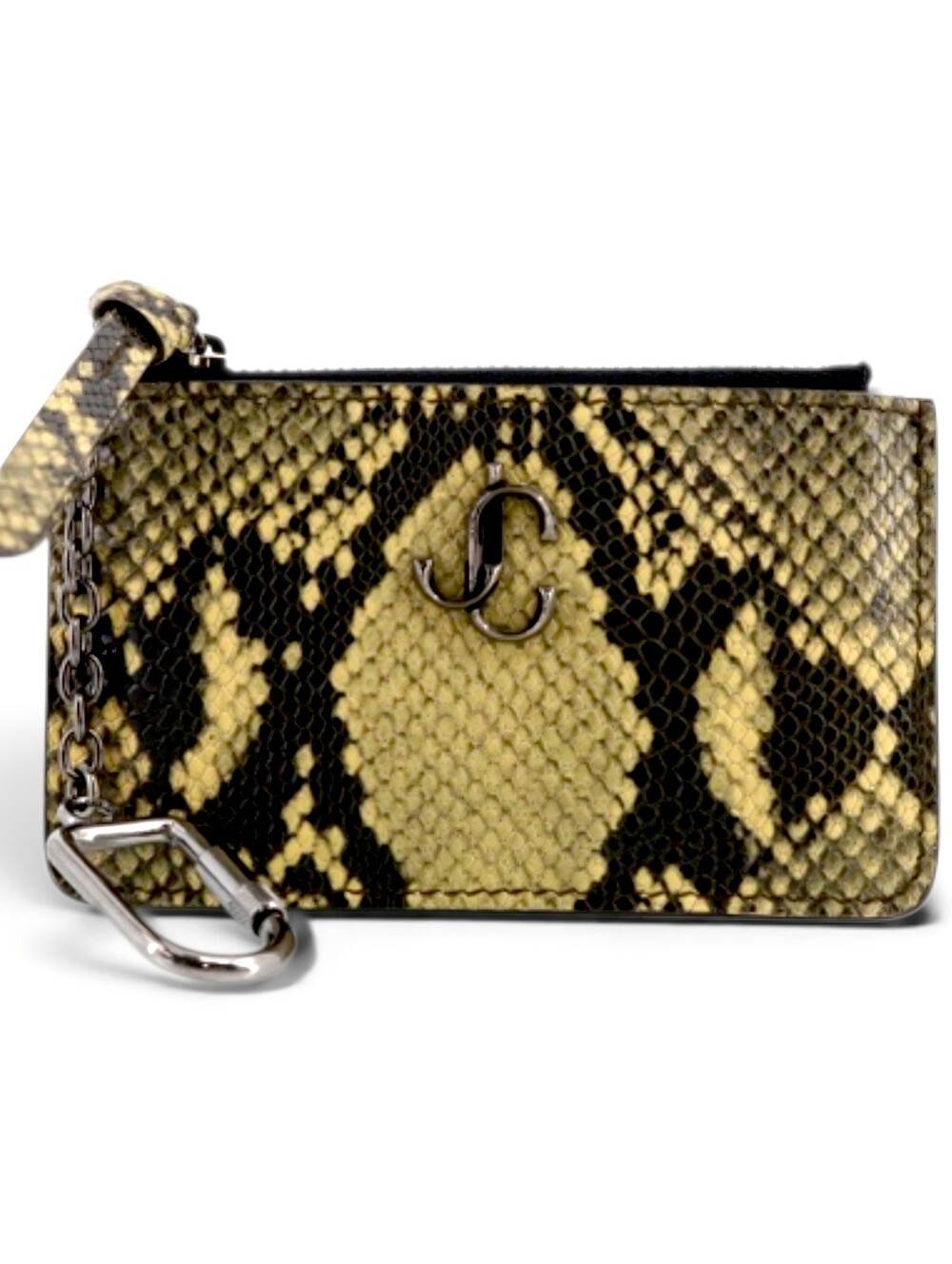 Jimmy Choo Python Snake Card Case Key Cles